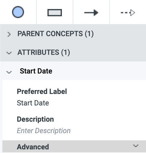 Start Date Attribute in Left Panel