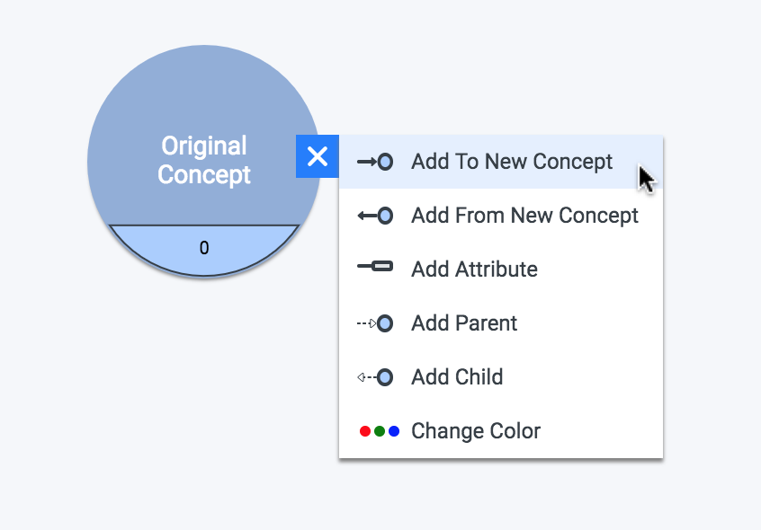 Add Relationship To New Concept from Context Menu